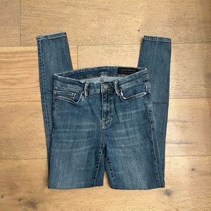 AllSaints Grace Skinny Blue Jean Size 26